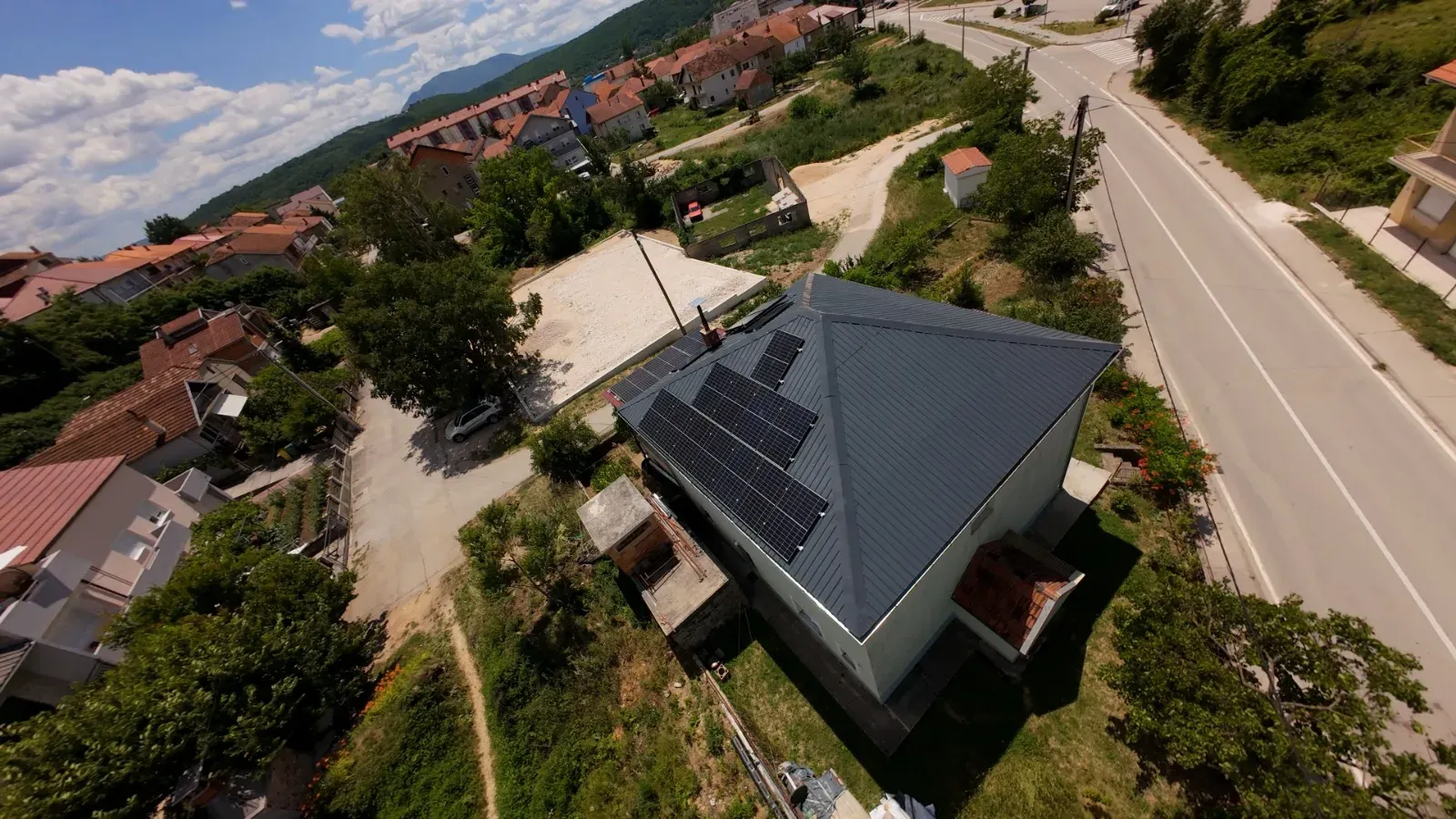 Solarna elektrana, Dalmatinska zagora